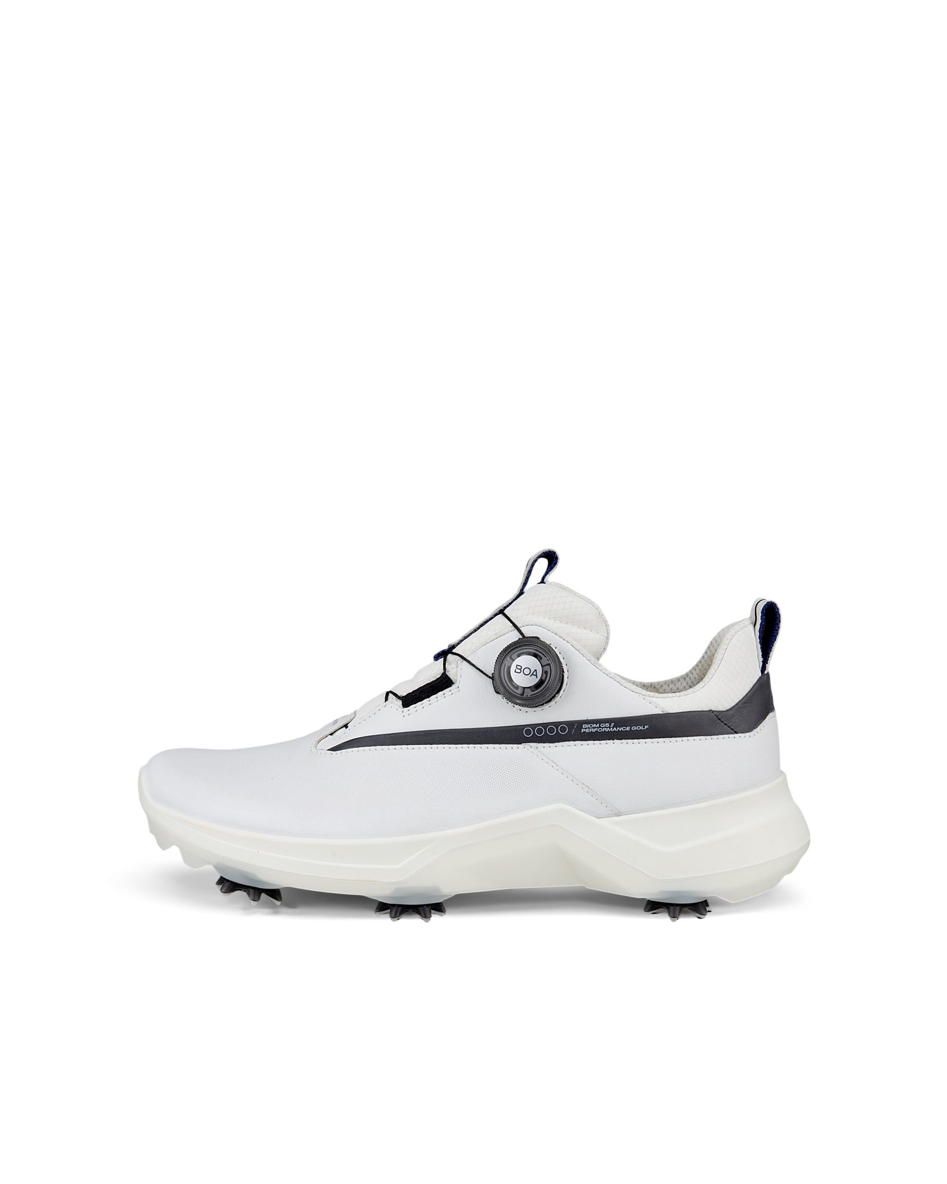 ECCO Golf BIOM G5 BOA メンズ レザーGore-Texゴルフスパイク | ホワイト
