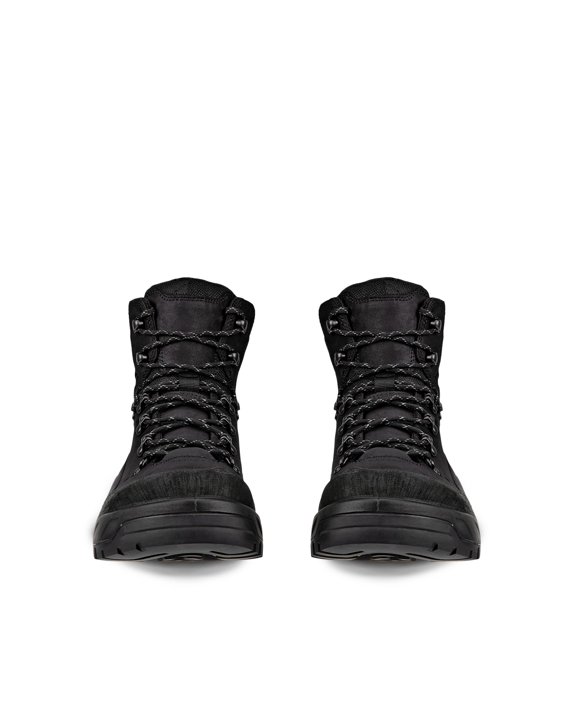 Men's ECCO® Offroad Nubuck Waterproof Mid-Cut Outdoor Boot | Black
