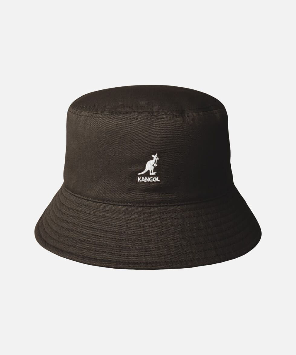 WASHED BUCKET | S(06) BLACK (01) | BUCKET | ハット | ｜帽子通販