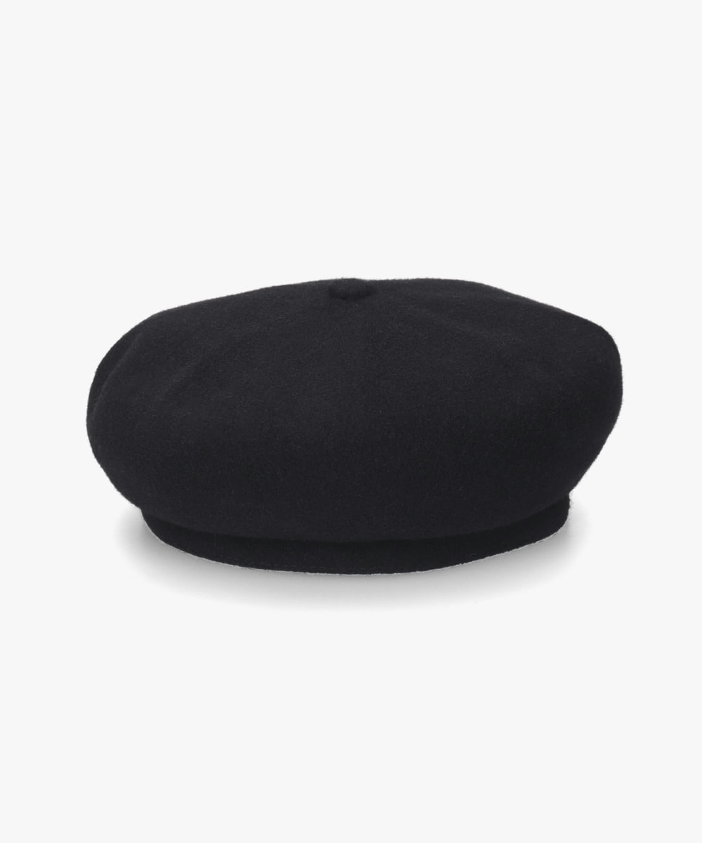 WOOL JAX BERET | M(07) BLACK (01) | BERET | ベレー帽 | ｜帽子通販