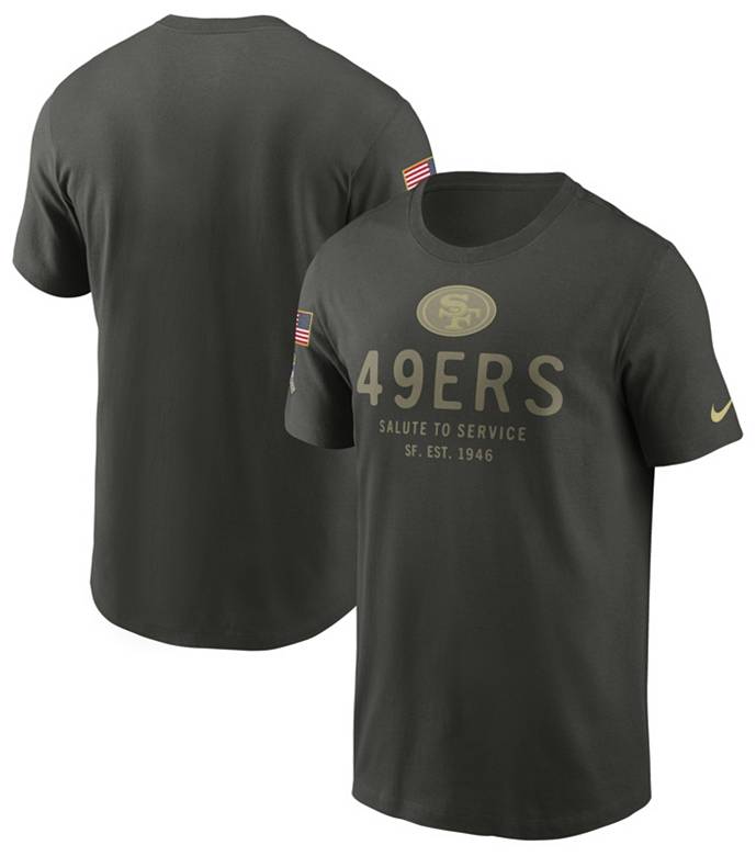 Nike Men's San Francisco 49ers Salute To Service 2025 Sequoia Dri