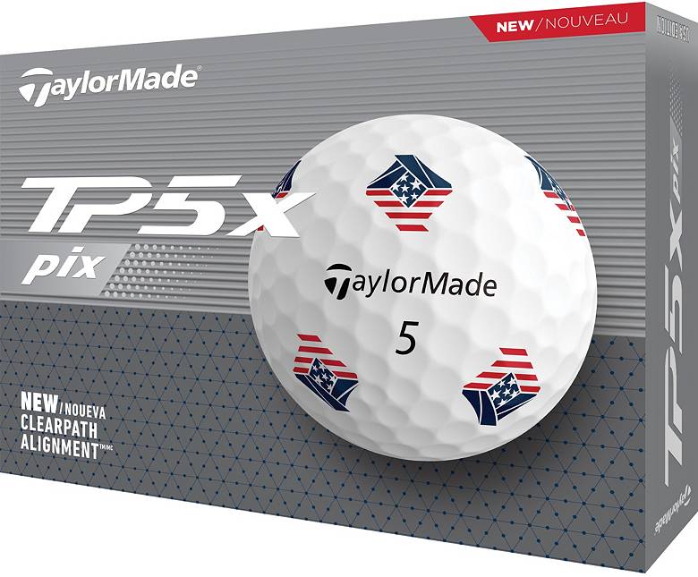 TaylorMade 2024 TP5x pix 3.0 USA Golf Balls | Golf Galaxy