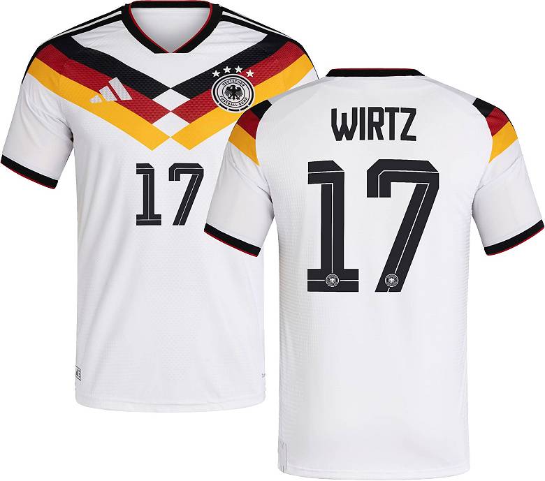 adidas Adult Germany Florian Wirtz #17 2026 Home Authentic Jersey