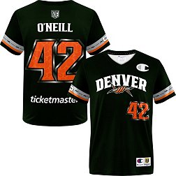 Champion Men's Denver Outlaws Brennan O'Neill #42 Black Replica