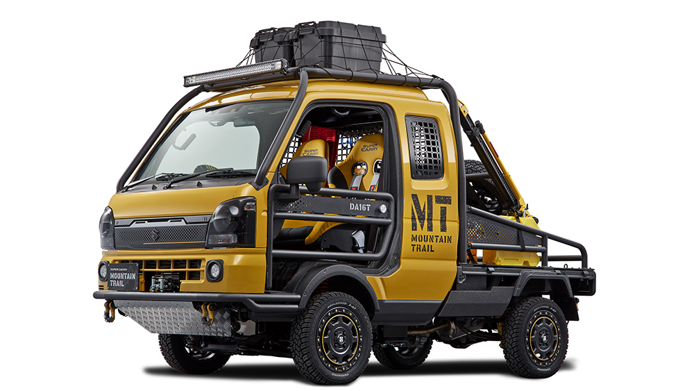 東京オートサロン2024】スズキがオフロード仕様の軽トラ「スーパー