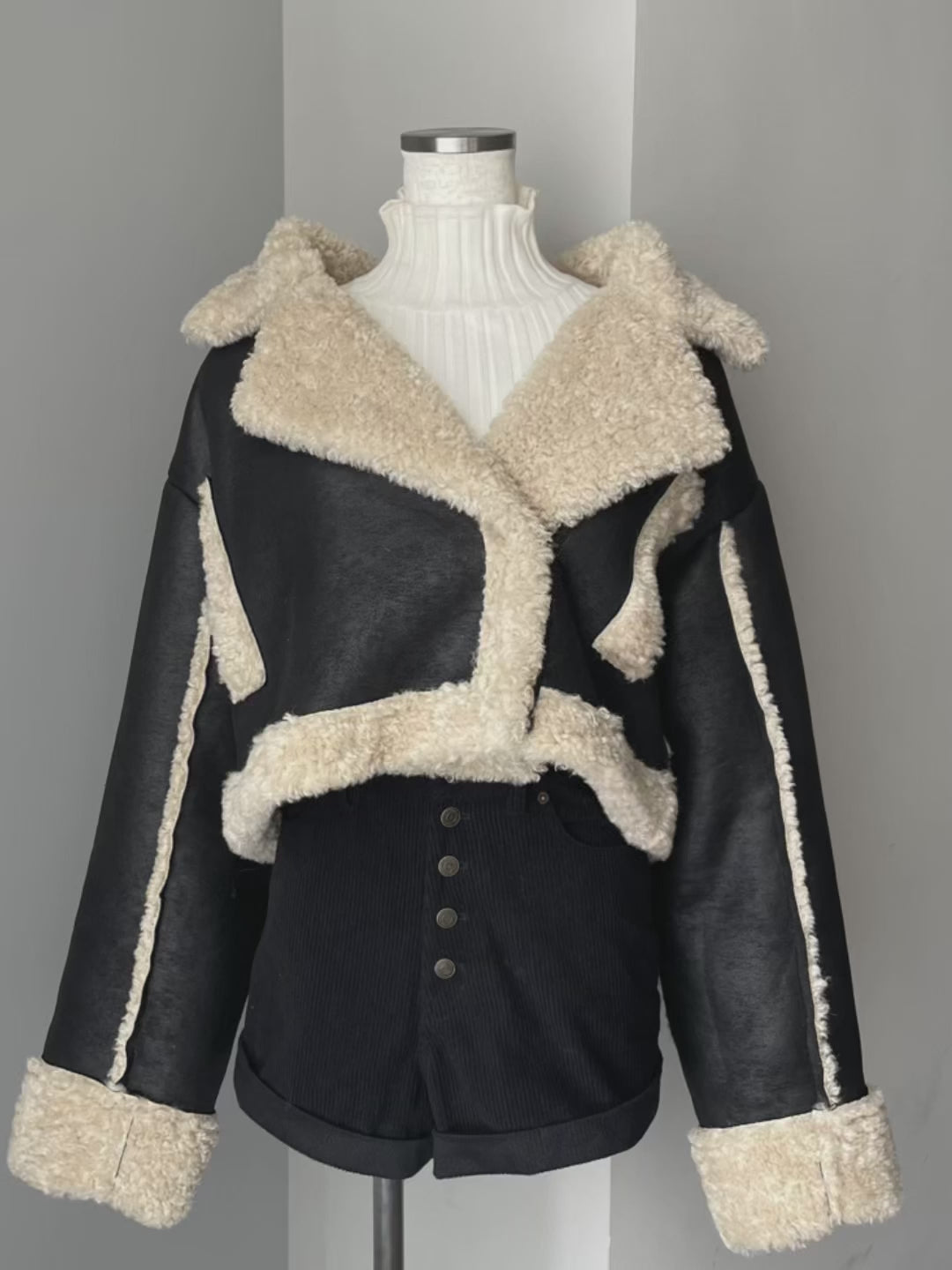 Cropped boa mouton jacket | DIANTÉ (ディアンテ)公式通販サイト