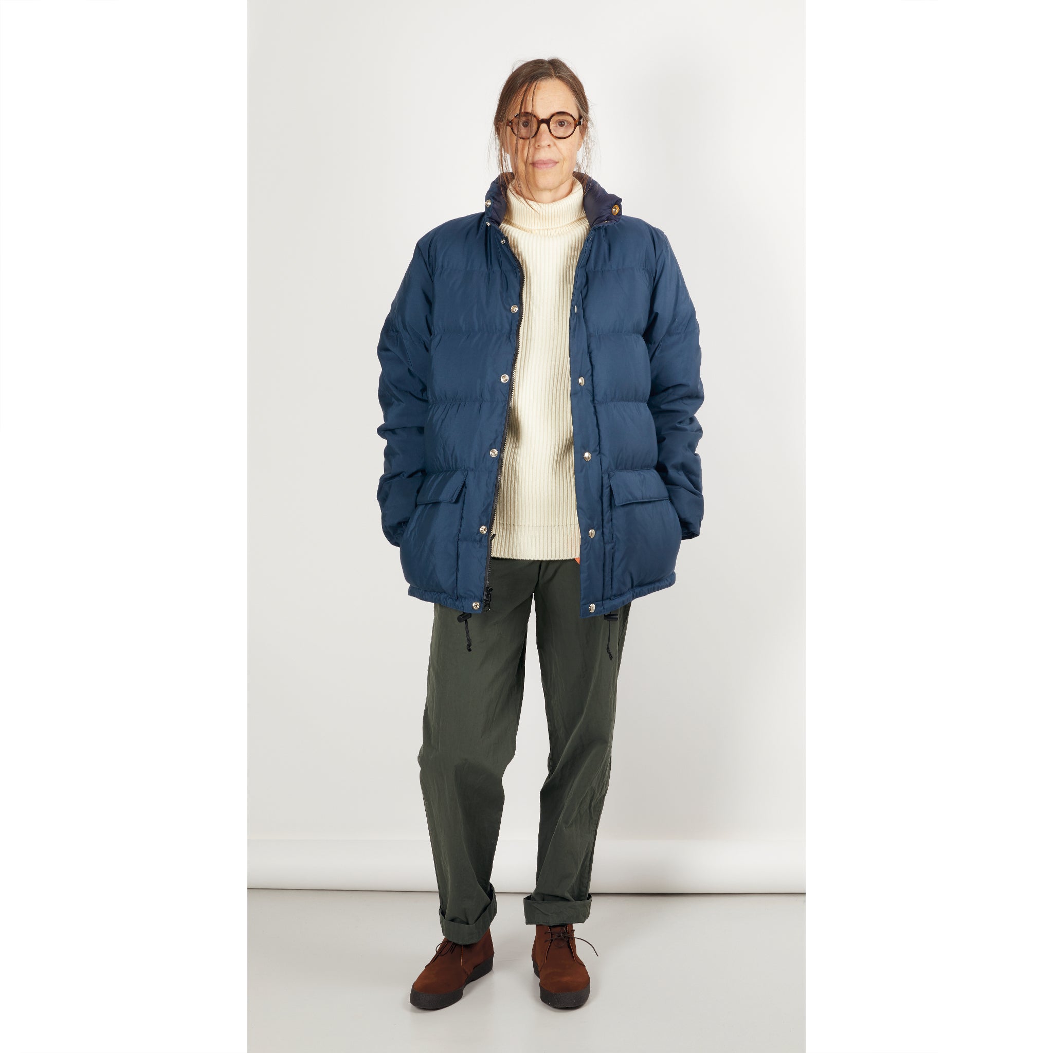 Crescent Down Works 60/40 Classico Parka in Navy – Dick's Edinburgh
