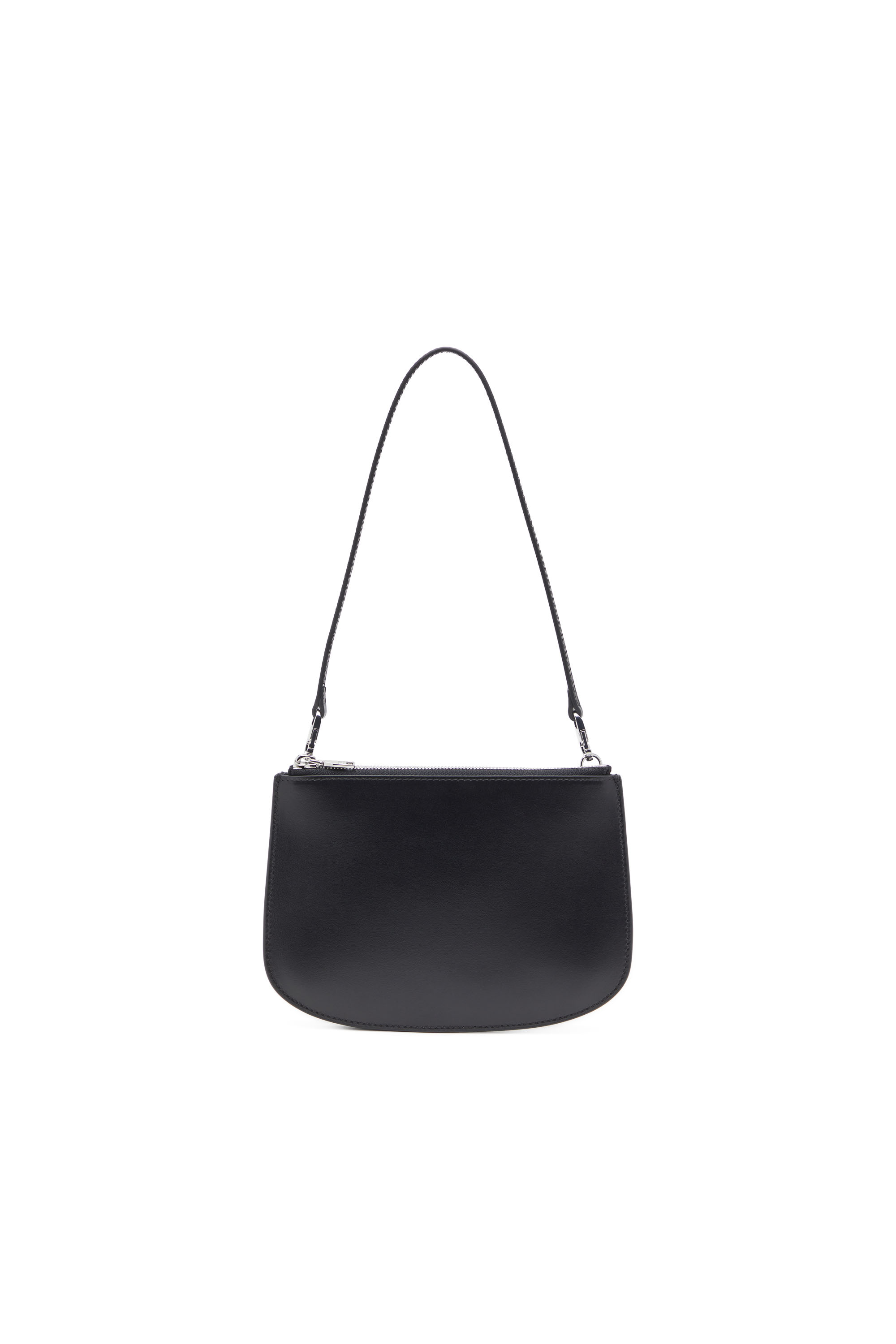 Women's 1DR Twin-Double-pouch shoulder bag in printed leather