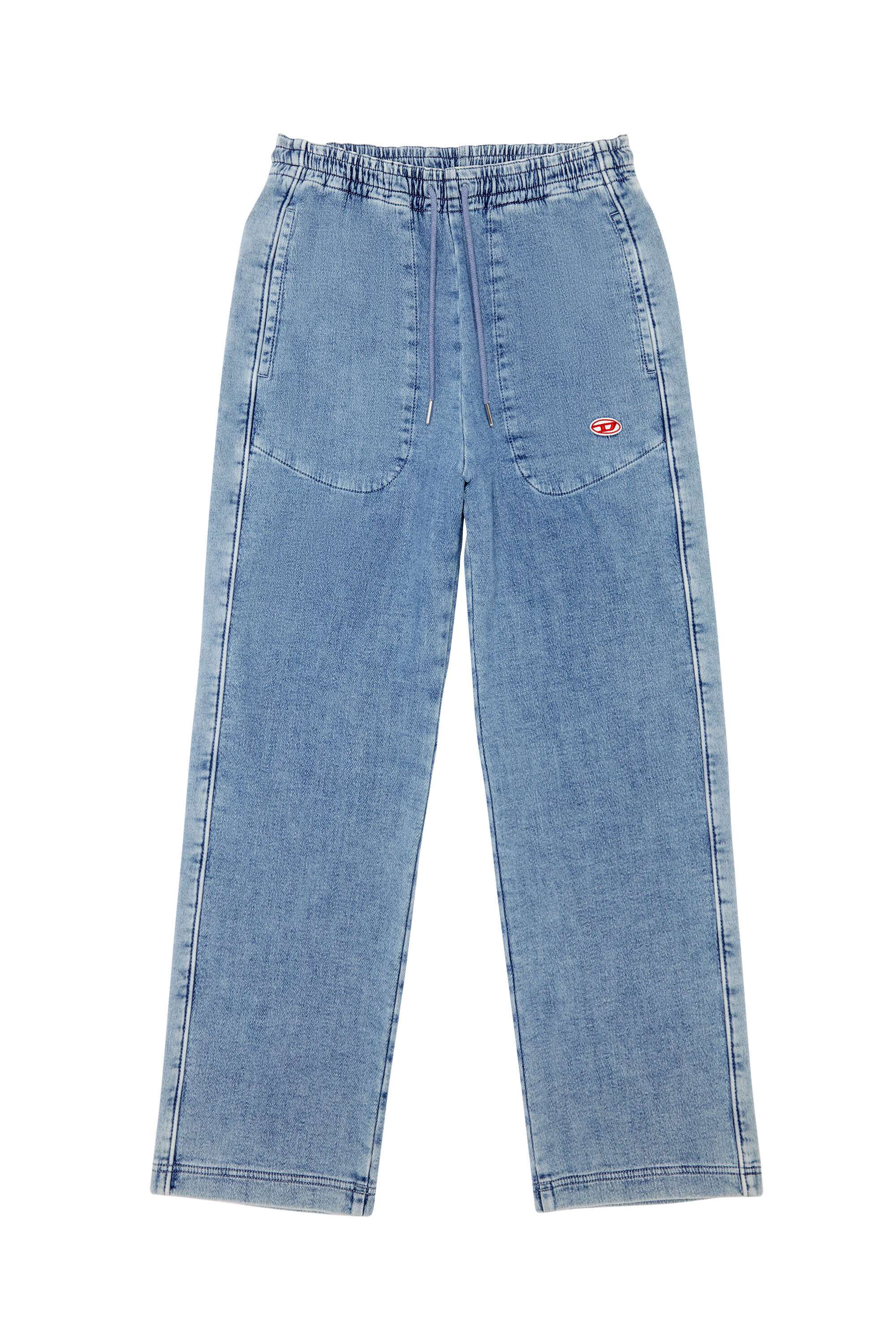 D-Martians Track Denim Straight Joggjeans® 09D01