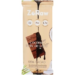 ZoRaw No Added Sugar Dark Chocolate Coconut Milk 55% Cacao - 52 g