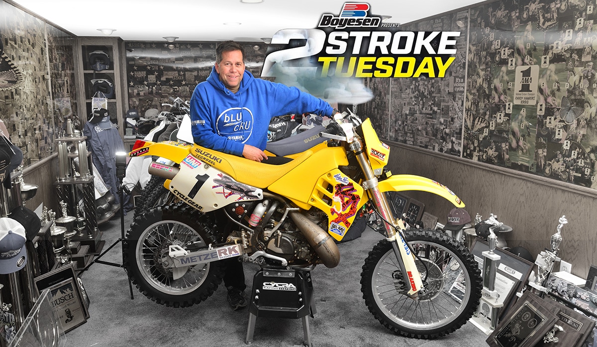 RANDY HAWKINS' 1989 FACTORY SUZUKI RMX250: TWO-STROKE TUESDAY