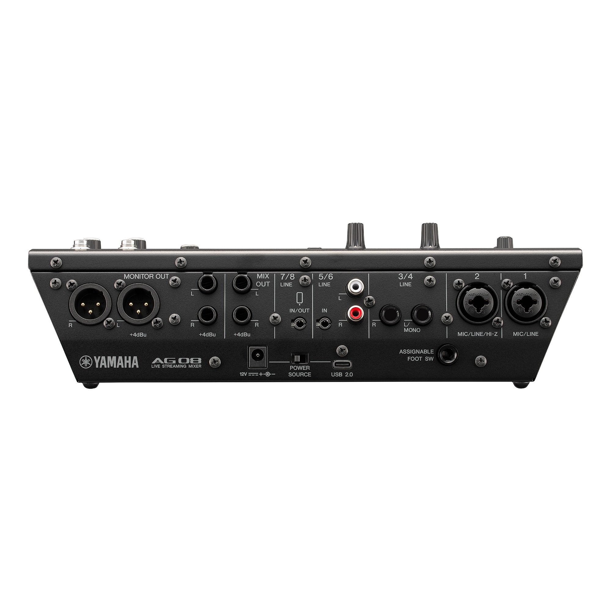 YAMAHAからオールインワン ライブ配信ミキサー「AG08」が発売