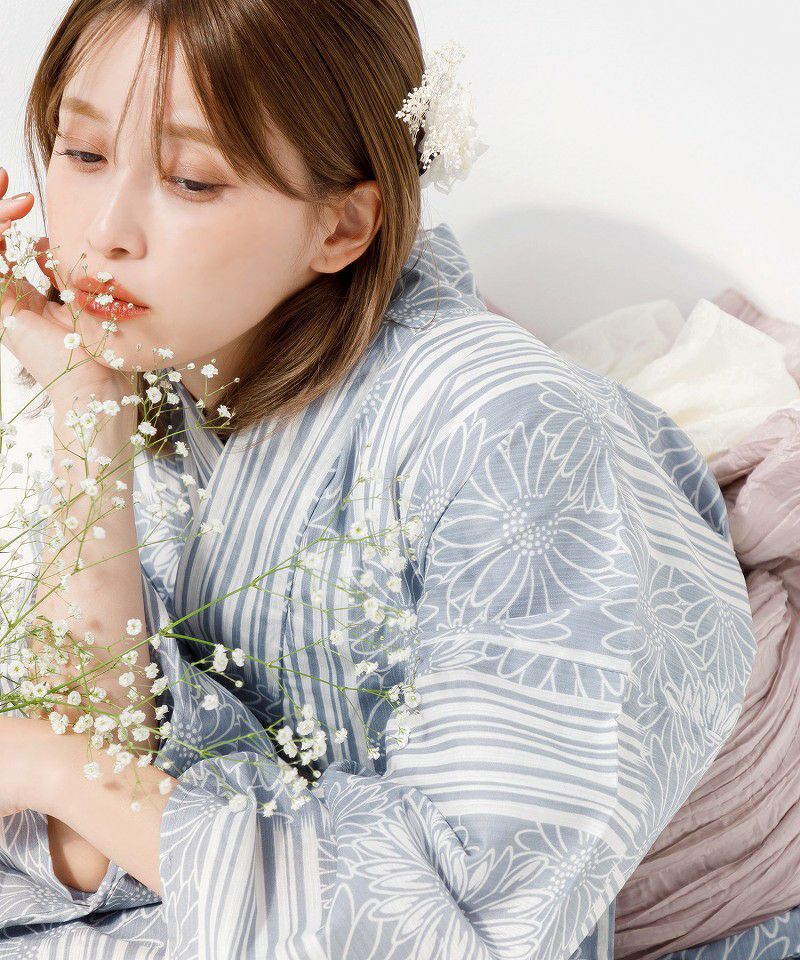 最安値大人気☆泡沫の花しらべ ディータ dita2024 浴衣5点セット