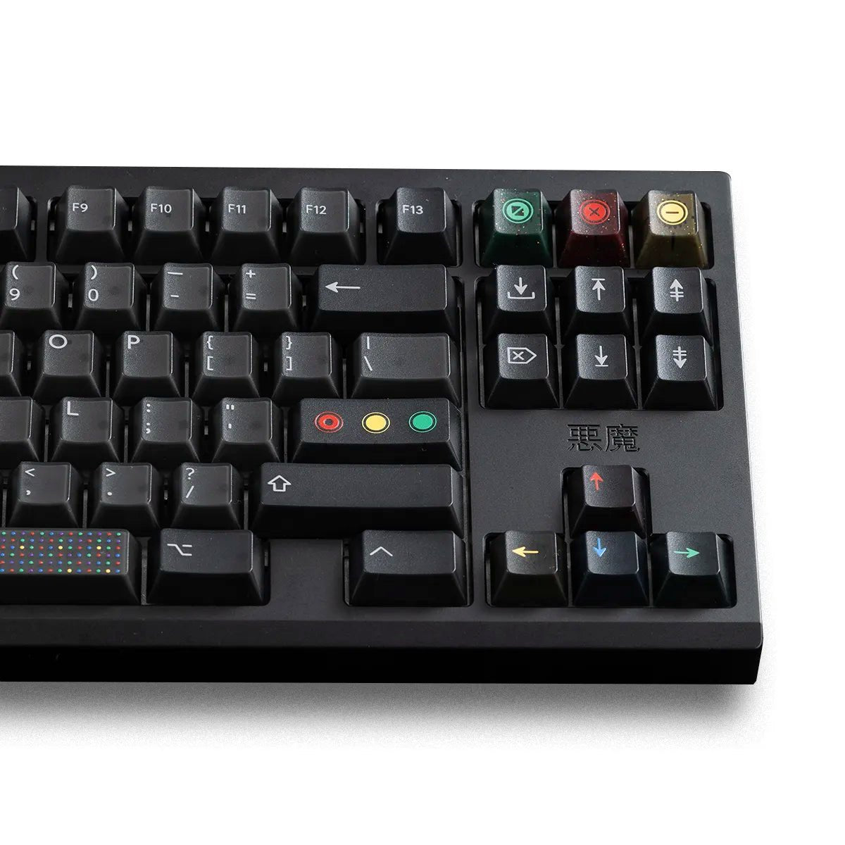 PBTfans Retro Dark Lights R2 ABS Keycaps – Divinikey