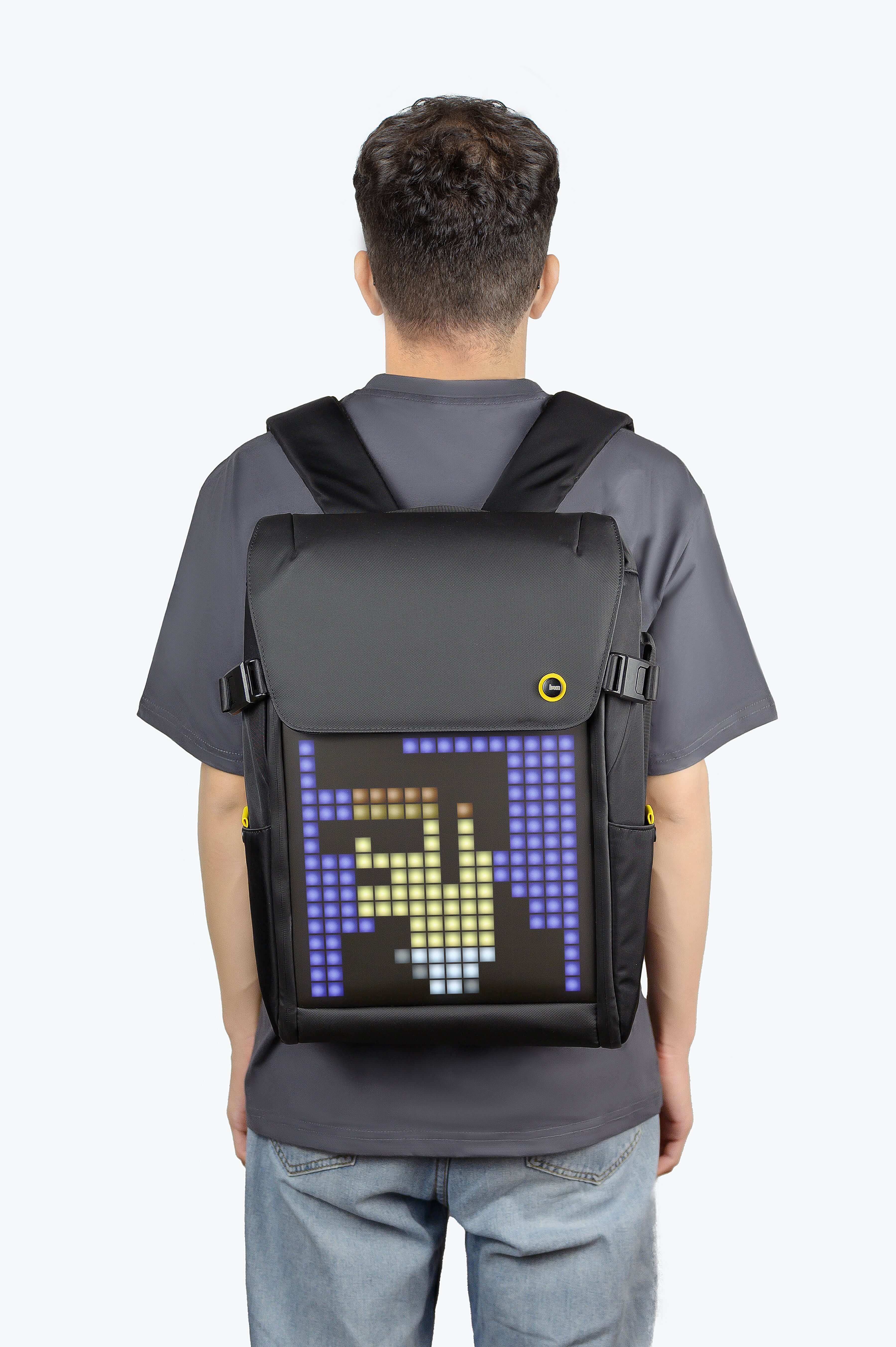 Divoom Pixoo M Backpack ピクセルアートバックパック リュック 人気