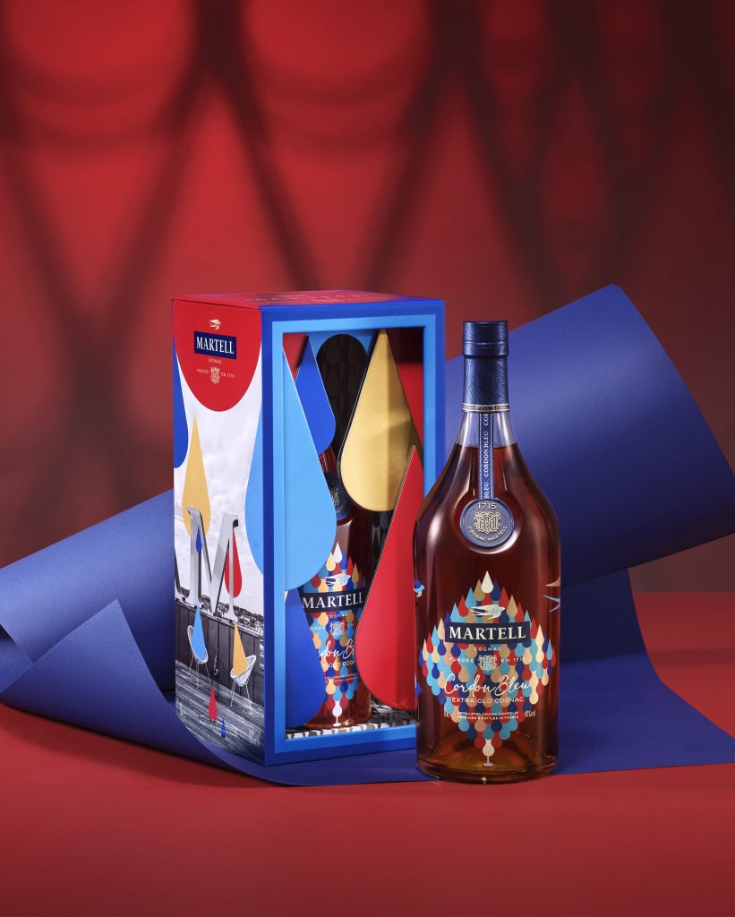 Martell Cordon Bleu festive limited edition designed by Christoph