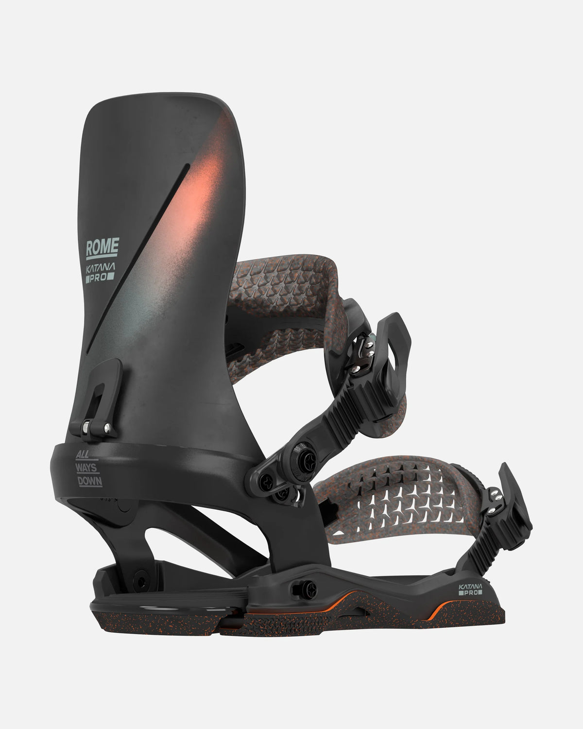 Rome Katana AW Pro Snowboard Bindings Black – Donut Shoppe Store