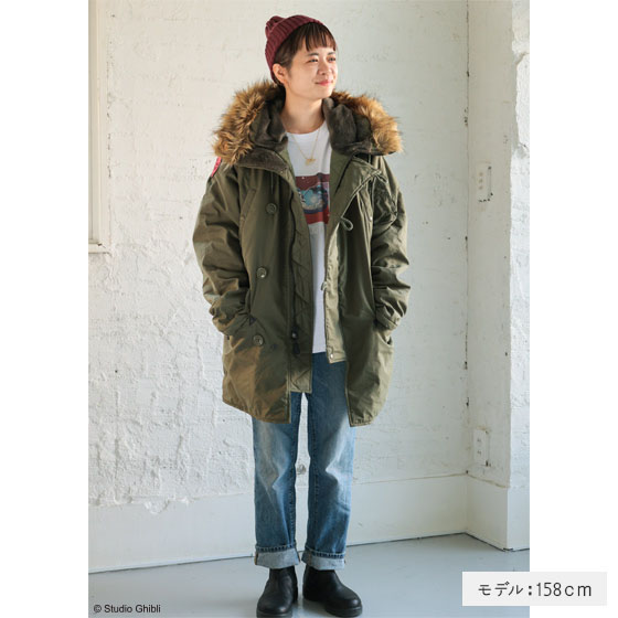 新商品】魔女の宅急便 MA-1ジャケット FLY！、 紅の豚 N3Bフライト