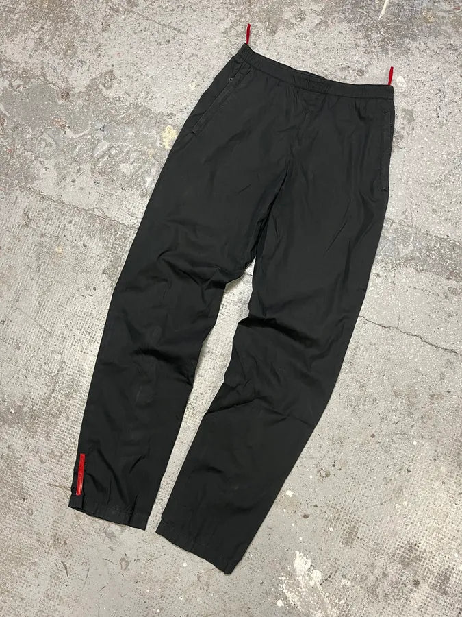 2000s Prada Black Tactical Linea Rossa Sport Pants – Dolce Vita Hub