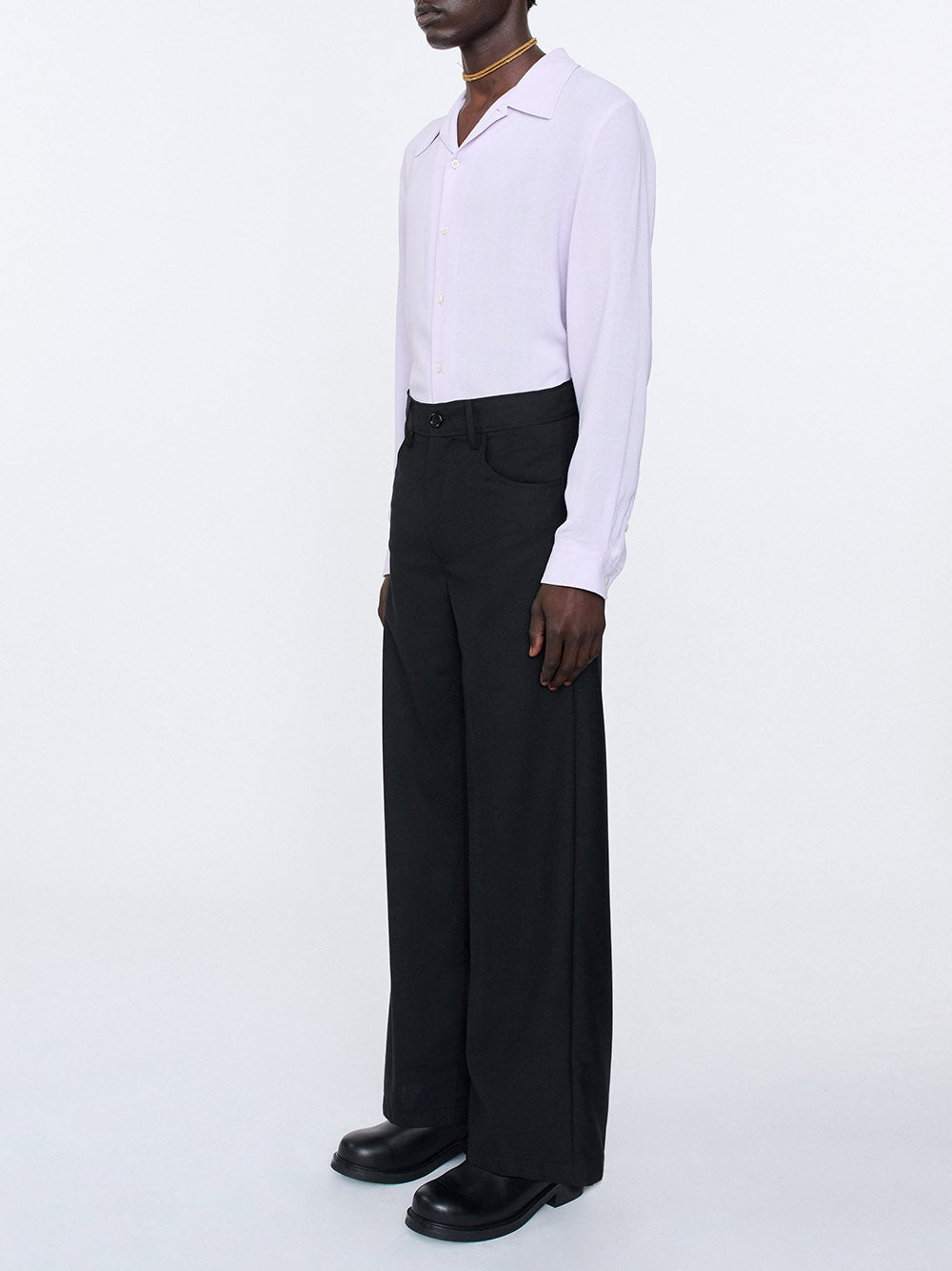 SEFR-JIRO TROUSER-FW23JIRO BLACK WOOL – Dope