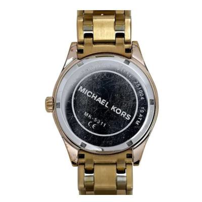 Michael Kors Women's MK5492 Brown Tone Stainless Steel Quartz