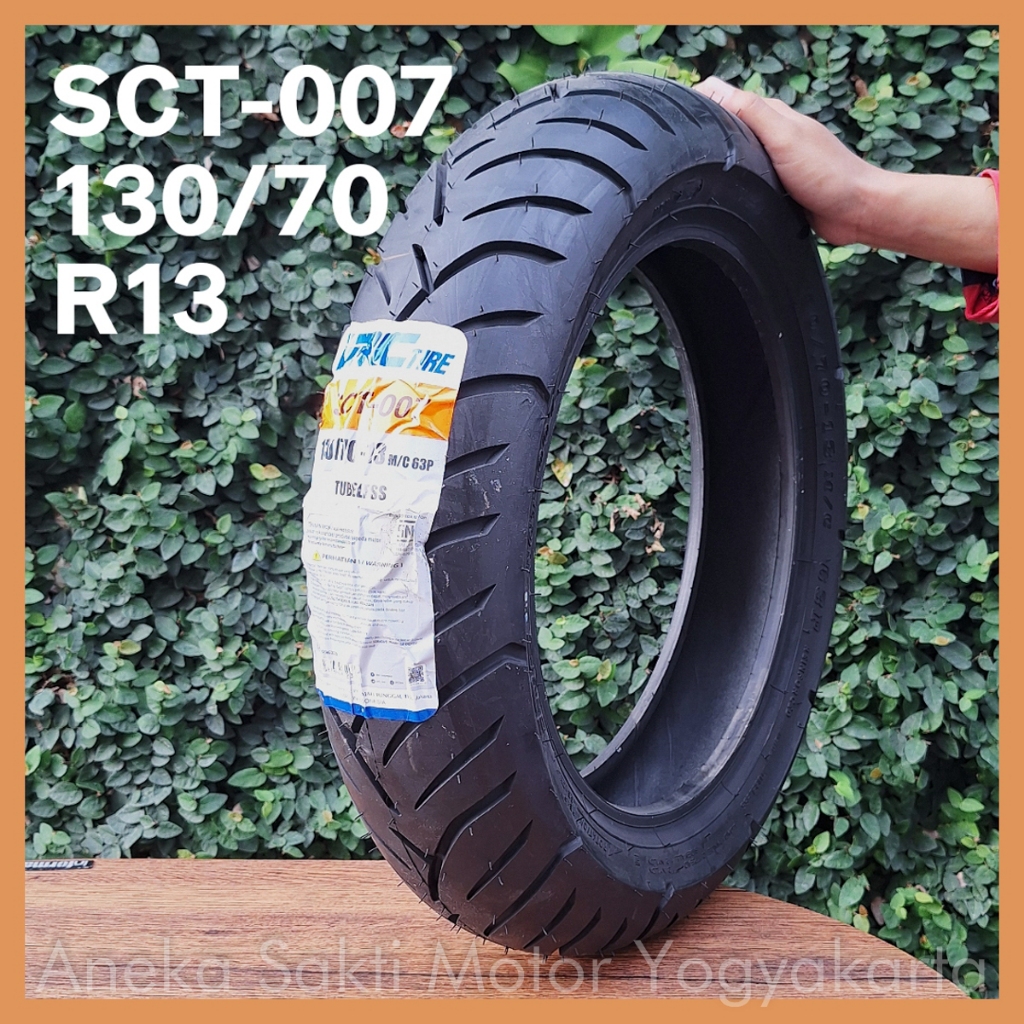 Jual Ban Motor IRC SCT-007 130/70-13 Tubeless Ban Luar R13 honda