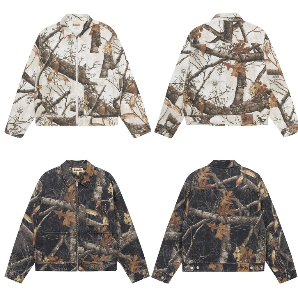 Jual Stussy Realtree Edge Zip Work Jacket | Shopee Indonesia