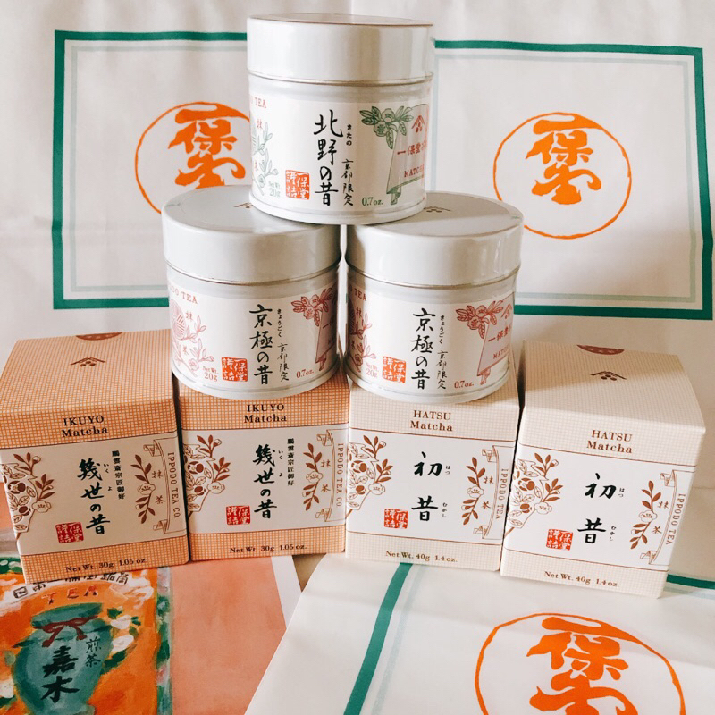 現貨】【日本京都ㄧ保堂】抹茶初昔若き白幾世之昔攜帶抹茶| 蝦皮購物