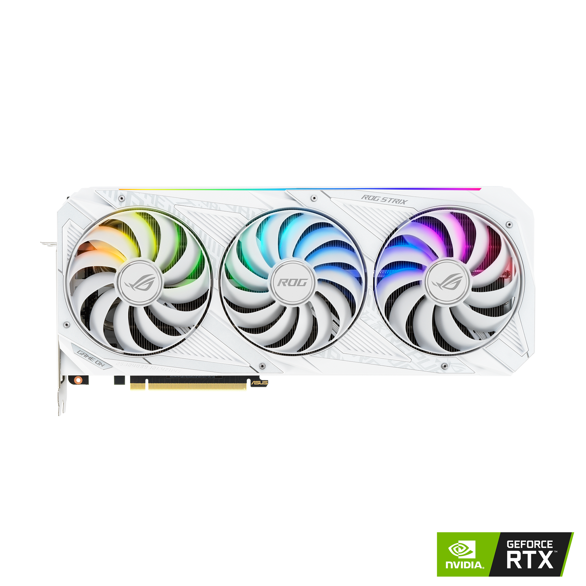 ROG-STRIX-RTX3070-O8G-WHITE | ROG Strix | Gaming Placas de vídeo