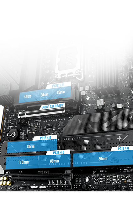 ROG STRIX B860-F GAMING WIFI | ROG Strix | Gaming マザーボード