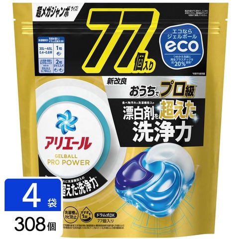 dショッピング |P&G アリエール ジェルボールプロ パワー つめかえ 超