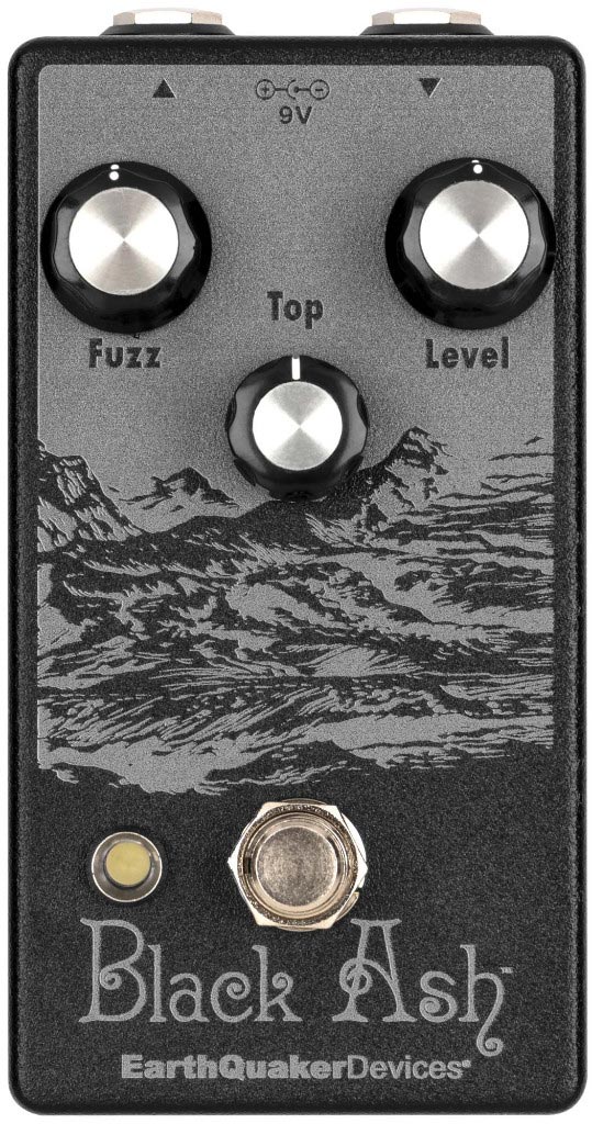 EarthQuaker Black Ash Endangered Fuzz Limited-Edition