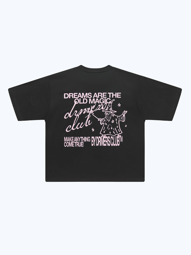 WIZARD TEE - BLACK – DRMERS CLUB