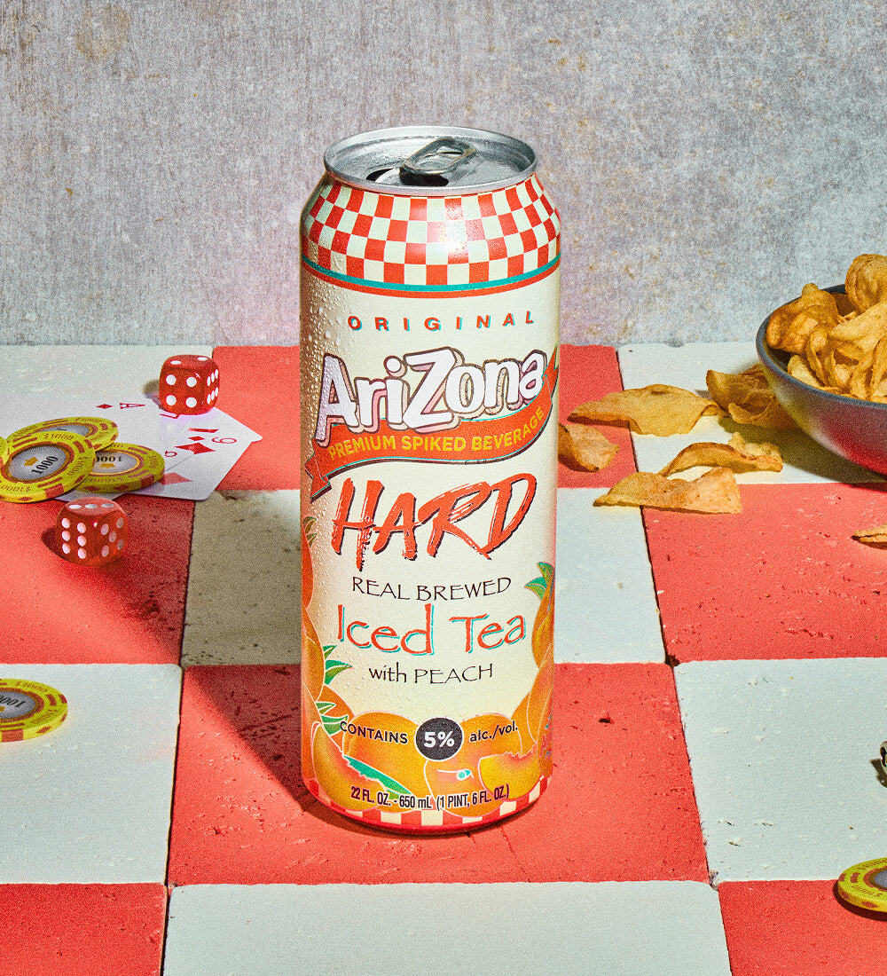 Hard Peach Tea | 22 oz. / 12-pack – DrinkAriZona