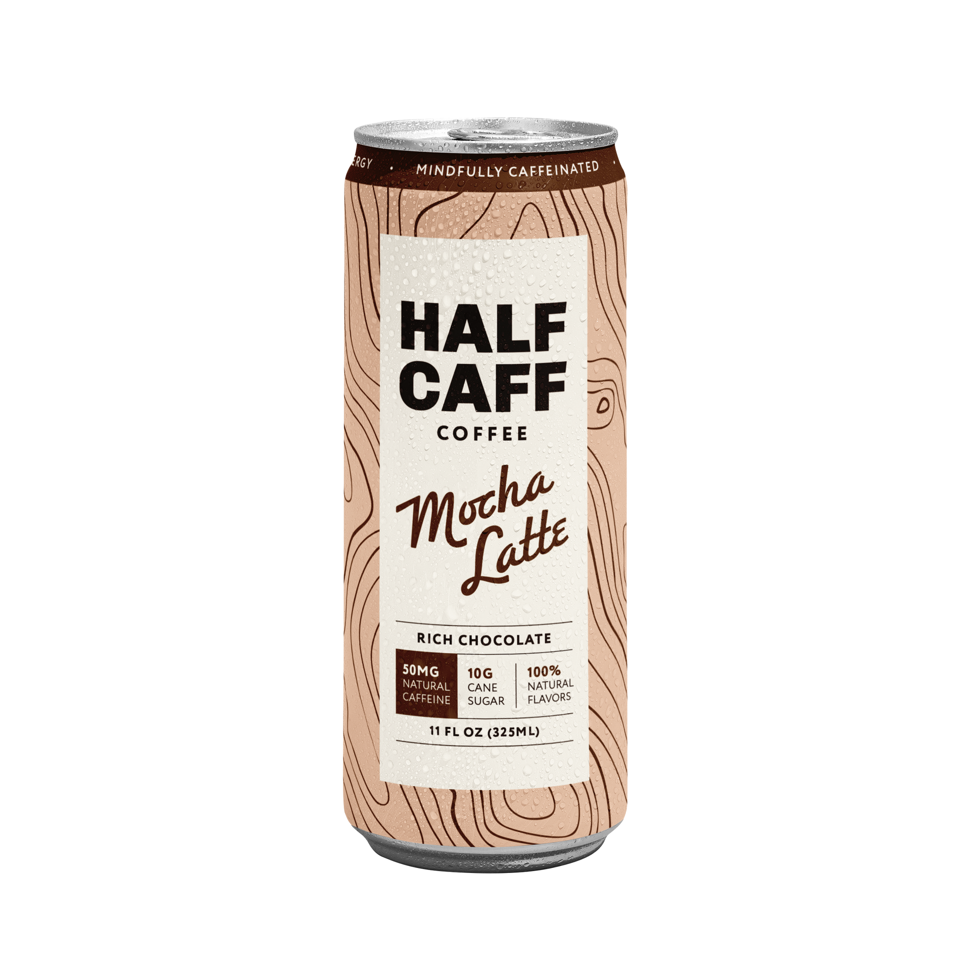 Caramel Latte - 50 mg of Caffeine | Half-Caff Coffee