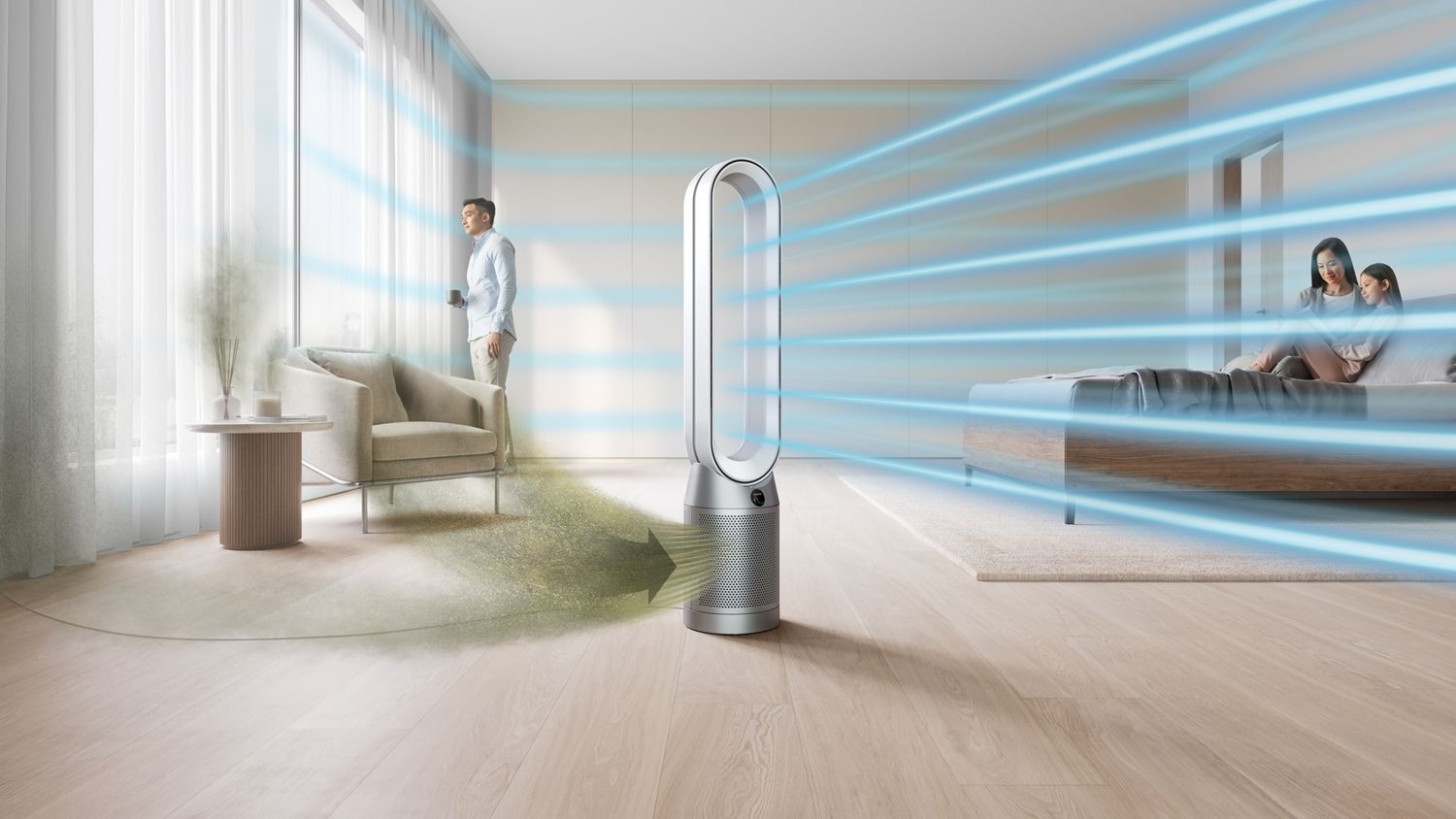 Refurbished Dyson Purifier Cool™ TP07 | Air Purifier Fan - White