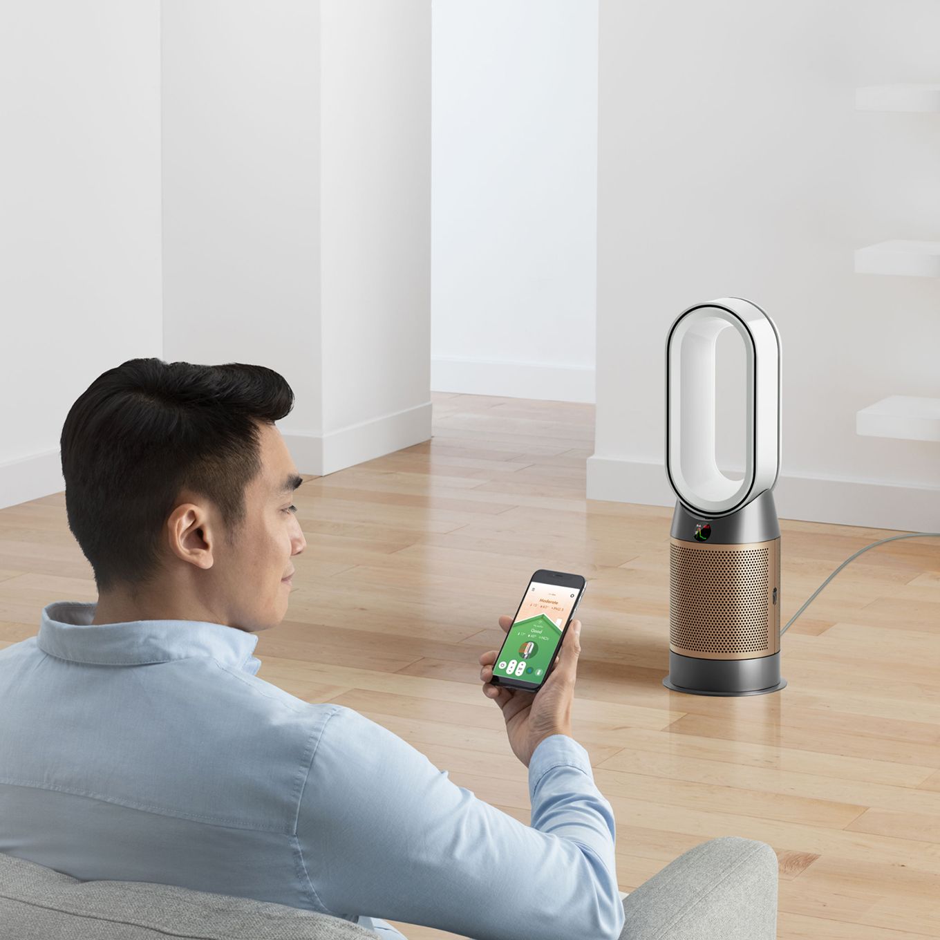 Dyson Purifier Hot+Cool HP2 De-NOx 空気清浄ファンヒーターの使い方