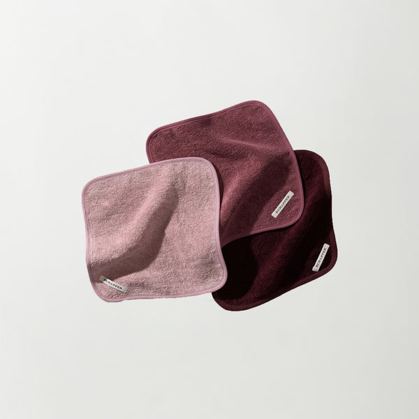 Azuki coloured linen chief towel – ÉCHAPPER | エシャペ