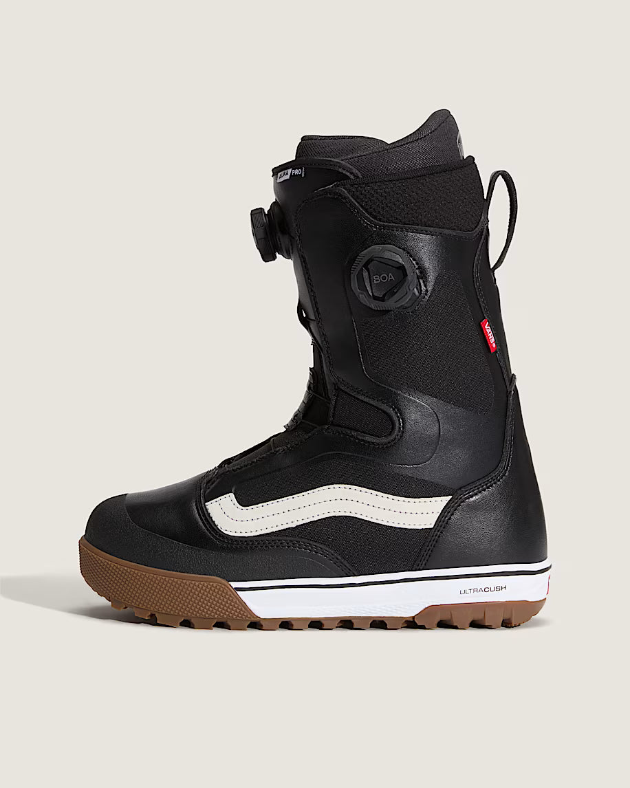 Vans Aura Pro Snowboard Boots Black/White – Eastern Boarder