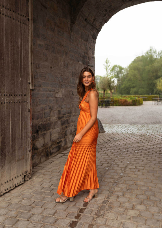 Orange Adexa Dress – Easy Clothes North America