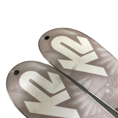 K2 (ケーツー) テレマークスキー 160cm SHE'S BACK80 BLACK DIAMOND O1