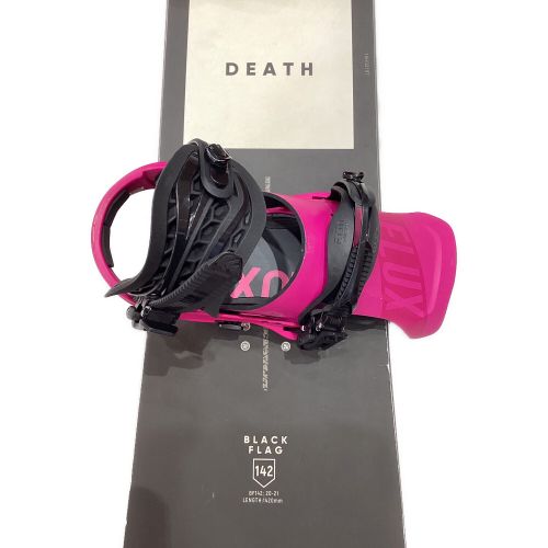 DEATH LABEL (デスレーベル) スノーボード 142cm ブラック 2020-21年
