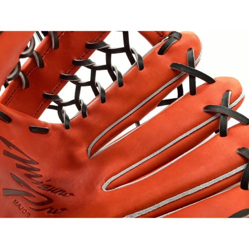 MIZUNO (ミズノ) 軟式外野用グローブ オレンジ ミズノプロ 外野用