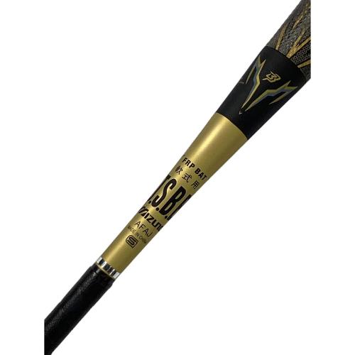 MIZUNO (ミズノ) 軟式バット 84cm ブラック×ゴールド ビヨンドマックス