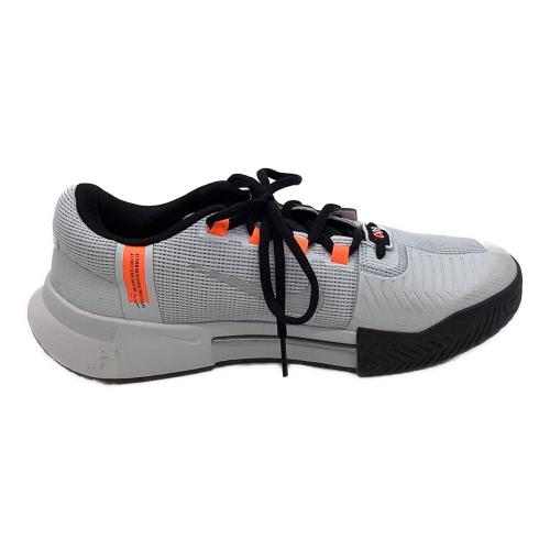 NIKE (ナイキ) ローカットスニーカー メンズ 25cm ホワイト×オレンジ