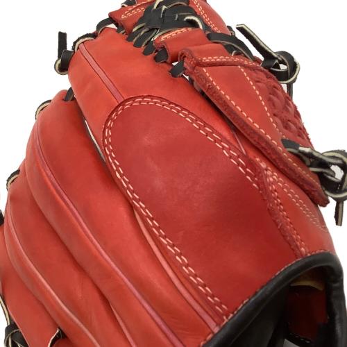 MIZUNO (ミズノ) 軟式グローブ レッド Global Elite 投手用 オーダー