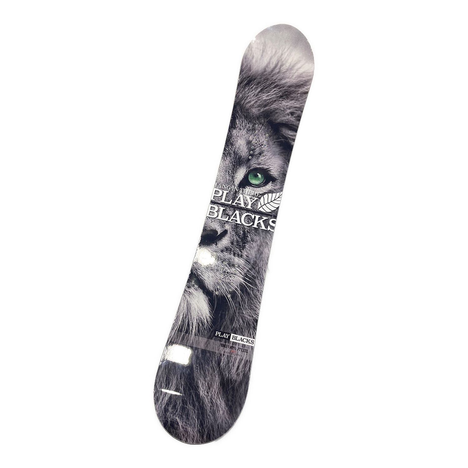 MOSS (モス) スノーボード 約144cm ブラック×ホワイト 20-21モデル