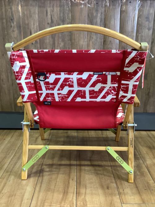 Kermit chair アウトドアチェア ホワイト×レッド NATURAL MOUNTAIN