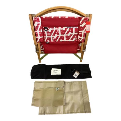 Kermit chair アウトドアチェア ホワイト×レッド NATURAL MOUNTAIN