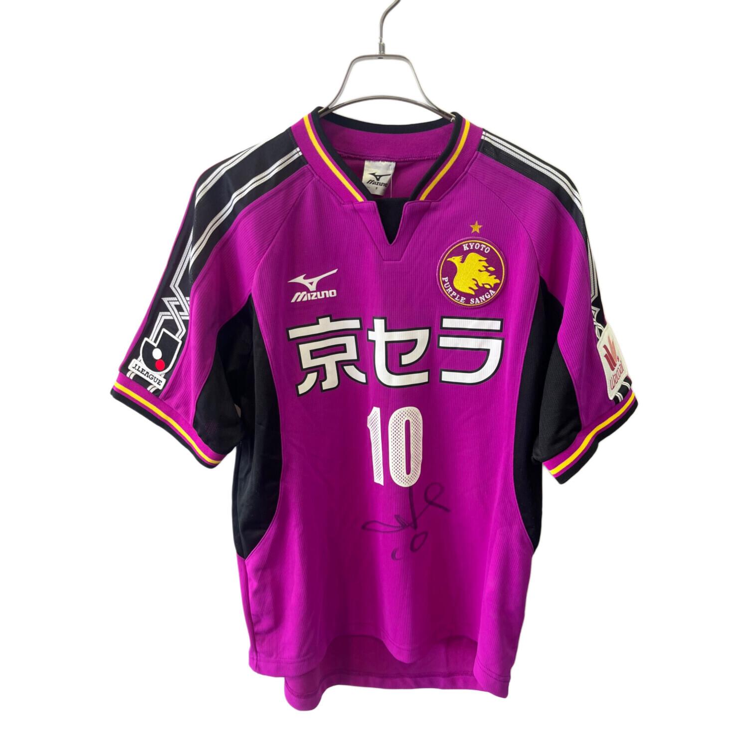京都パープルサンガ サッカーユニフォーム メンズ SIZE Free パープル